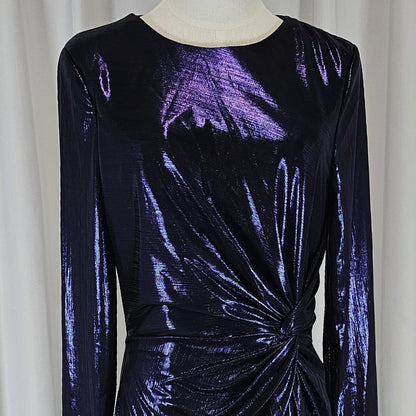 Luxe Turn-Up the Night Midi Dress: Shine Like the Stars!