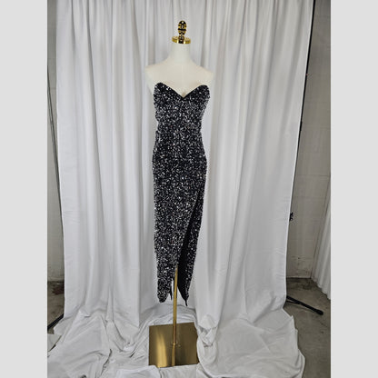 Starry Night Sparkle Dress: Shine Like the Cosmos