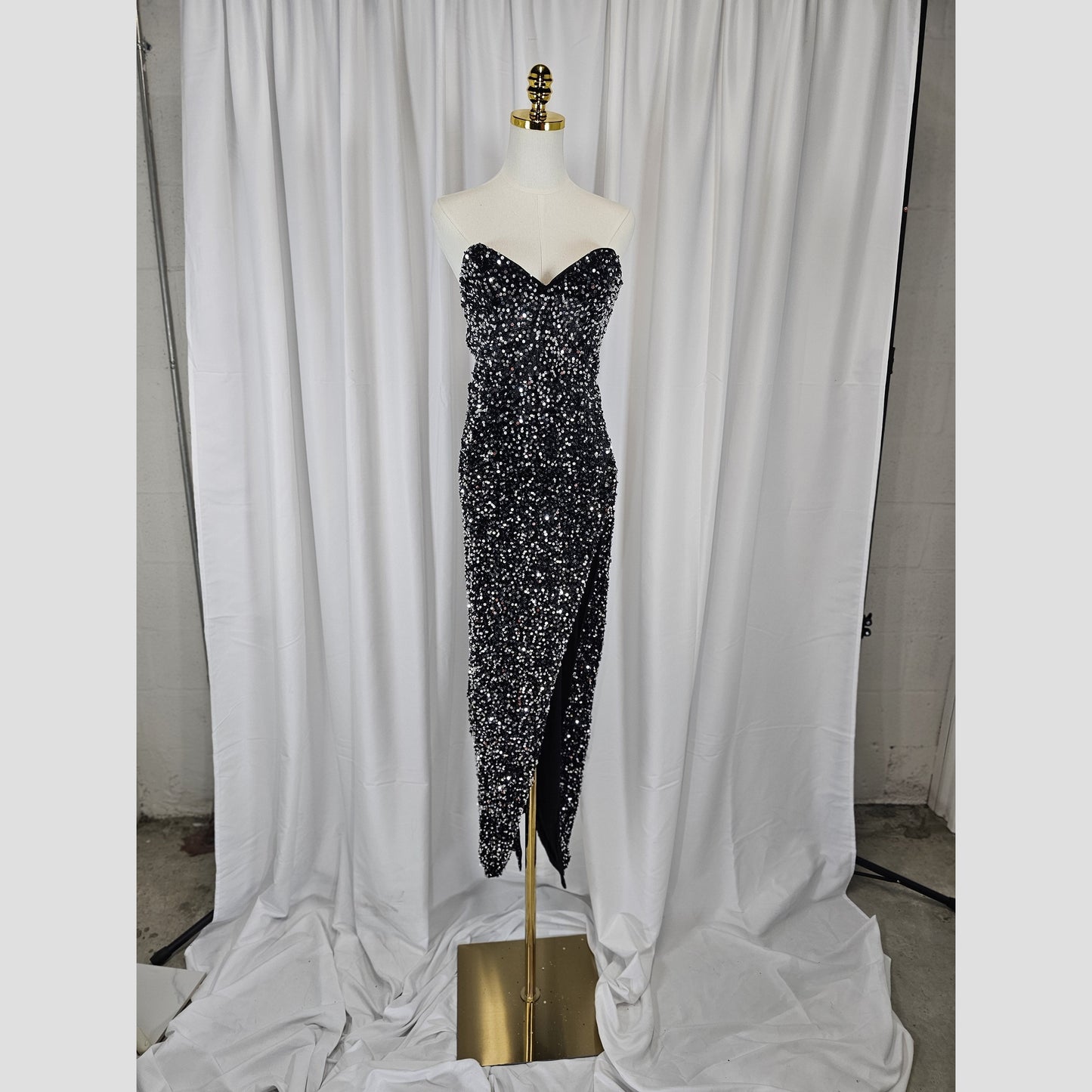 Starry Night Sparkle Dress: Shine Like the Cosmos