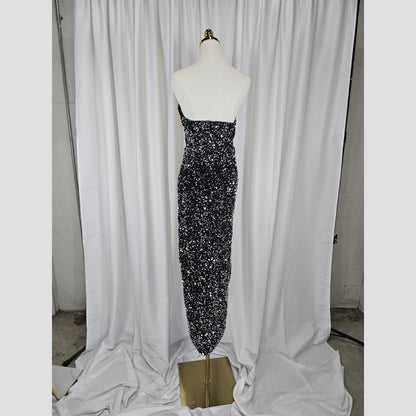 Starry Night Sparkle Dress: Shine Like the Cosmos