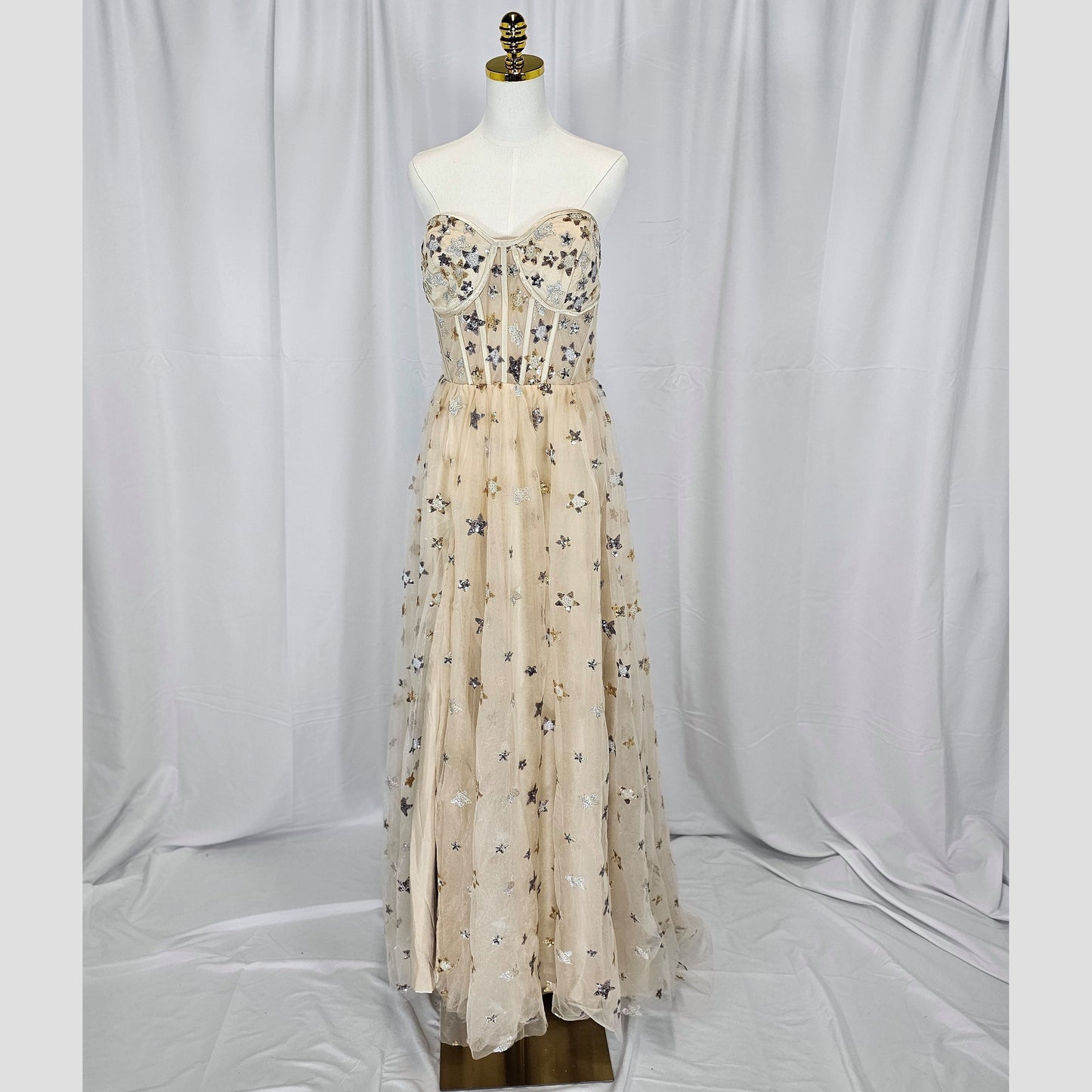 Starlit Dream Gown: Dance Among the Stars