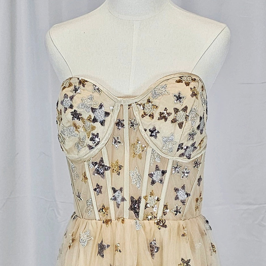 Starlit Dream Gown: Dance Among the Stars