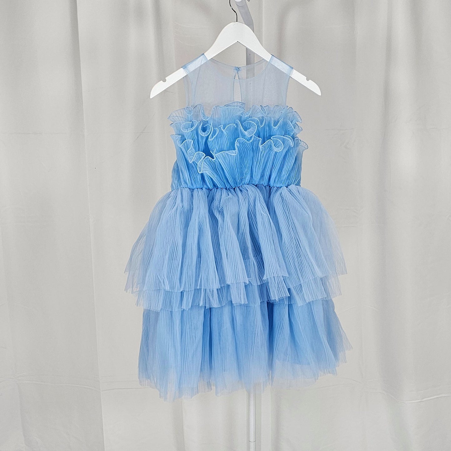 Cotton Candy Dreams Ruffled Dress: Sweeten Your Style!