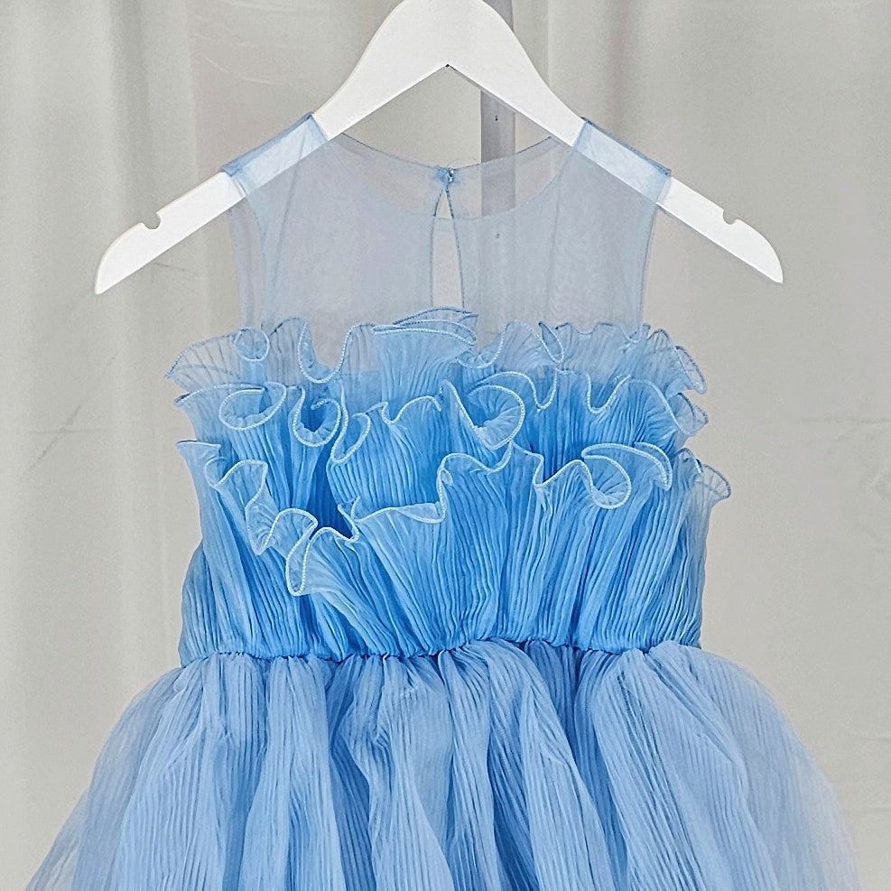 Cotton Candy Dreams Ruffled Dress: Sweeten Your Style!