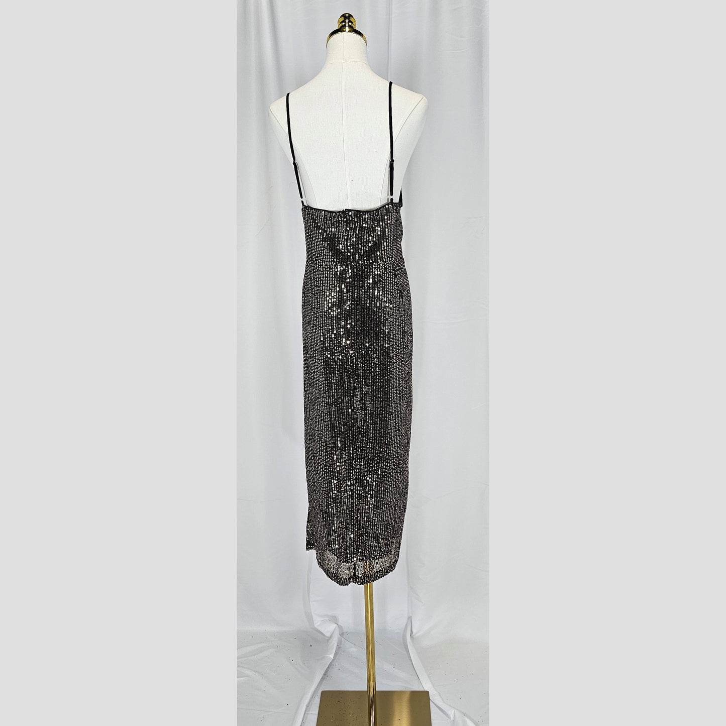Shimmering Stardust Slip Dress: Shine Like the Cosmos