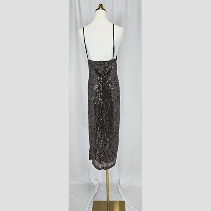 Shimmering Stardust Slip Dress: Shine Like the Cosmos