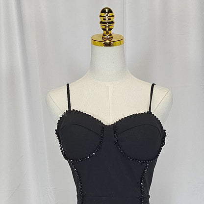 Sleek Siren Black Dress: Dare to Dazzle!