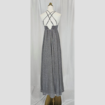 Glamorous Twilight Maxi Dress: Dazzle in Every Twirl
