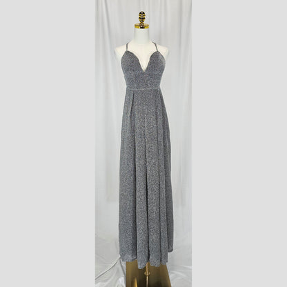 Glamorous Twilight Maxi Dress: Dazzle in Every Twirl