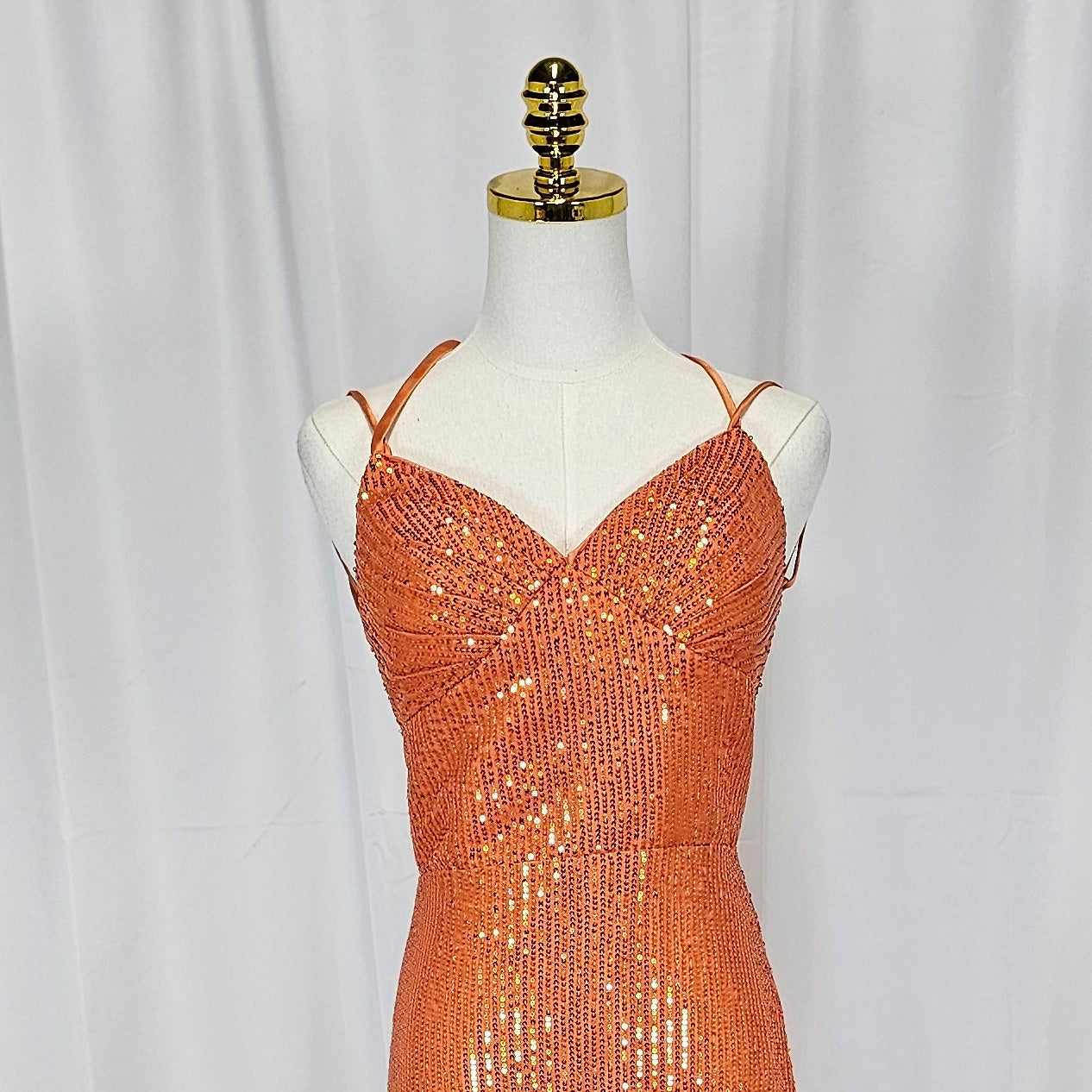 Sunset Sparkle Slip Dress: Shine Bright Like the Evening