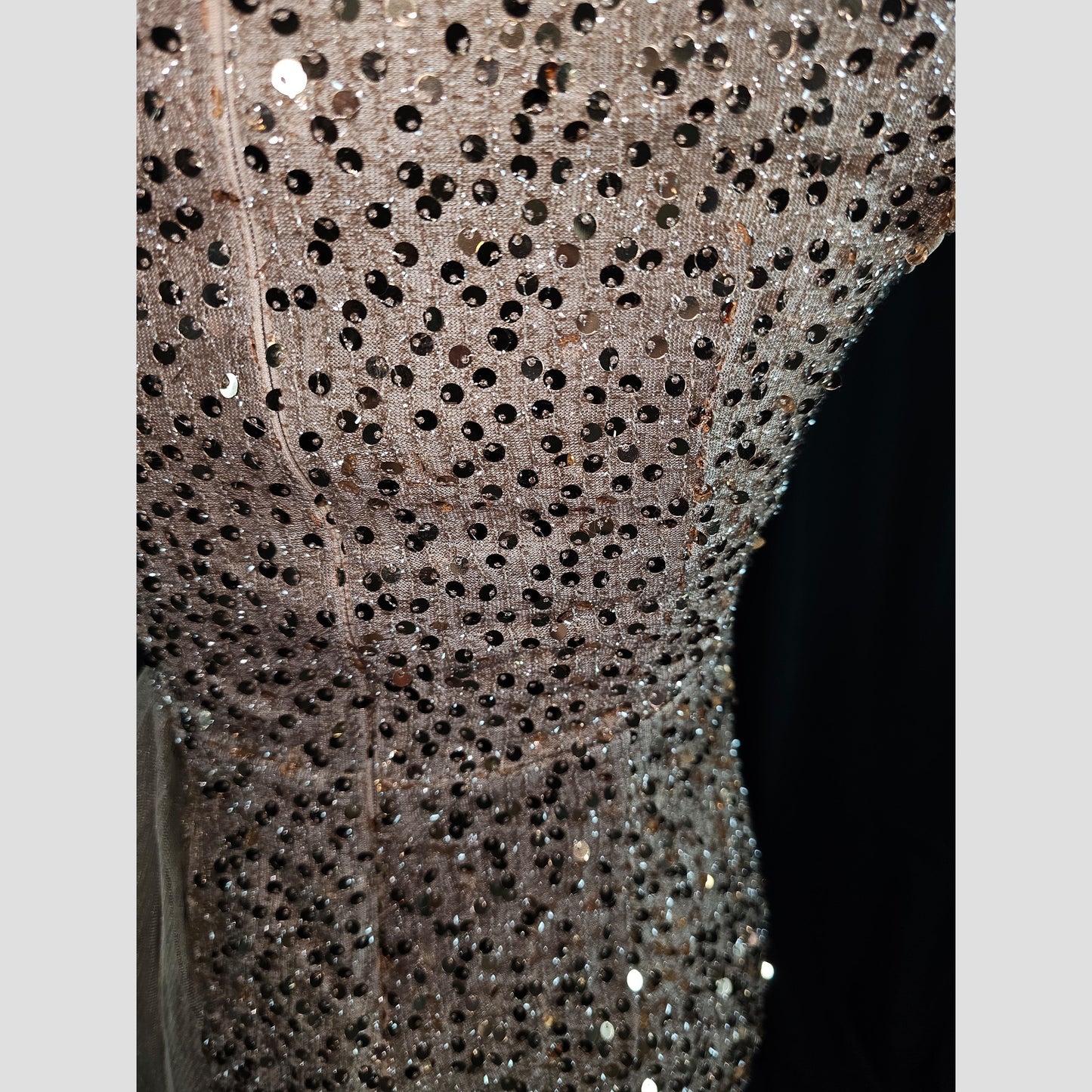 Starlit Glamour: Sparkling Mermaid Evening Gown