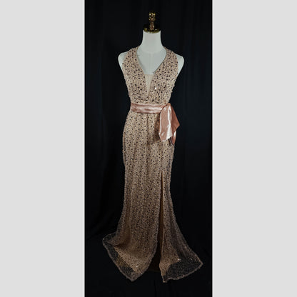 Glamorous Goddess Evening Gown: The Sparkle Edition