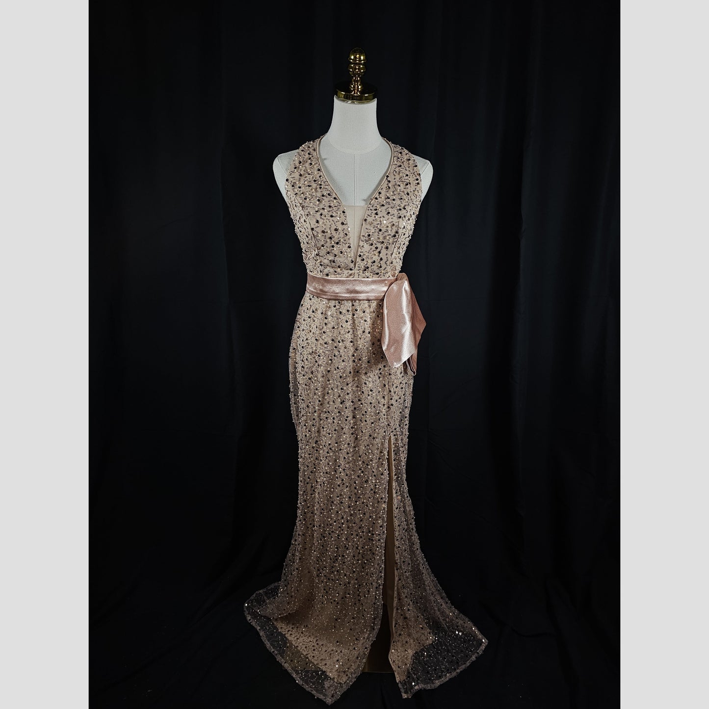 Glamorous Goddess Evening Gown: The Sparkle Edition
