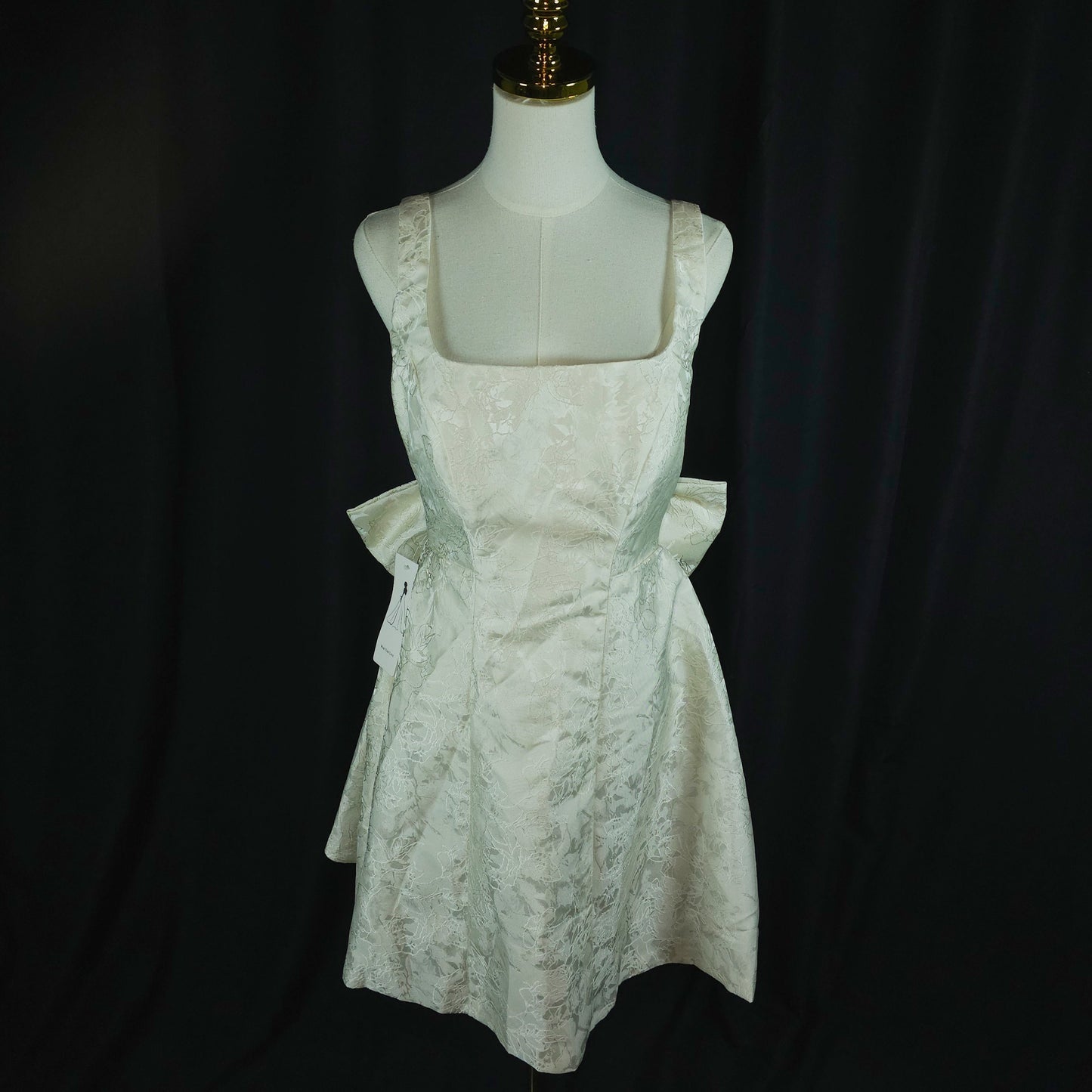 Whimsical Charm: The Bow-tiful Party Dress