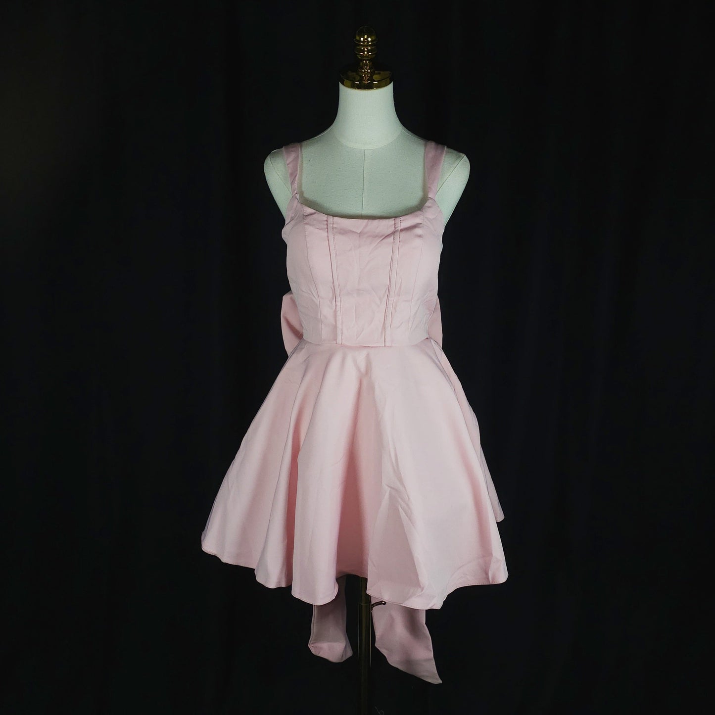 Chic Bubblegum Dream with a Bow on Top