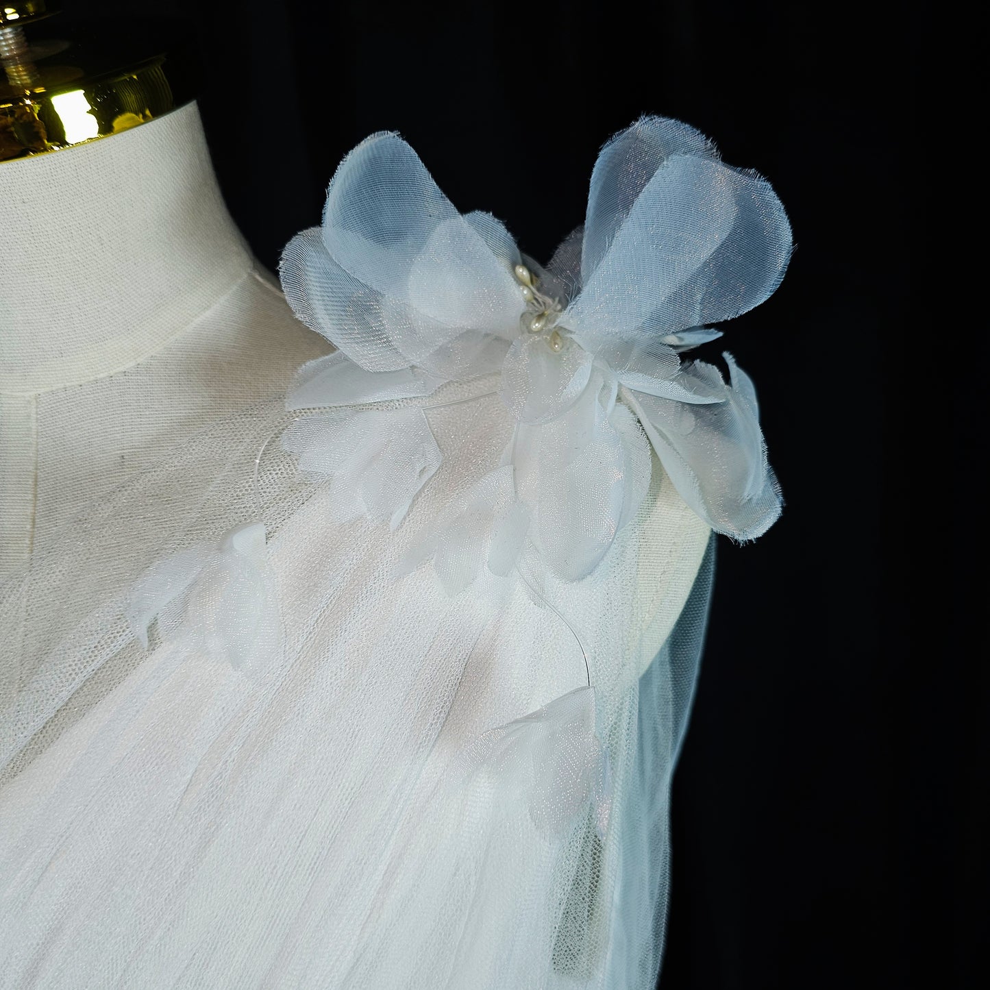 Whimsical Wonder: The One-Shoulder Tulle Dream Dress