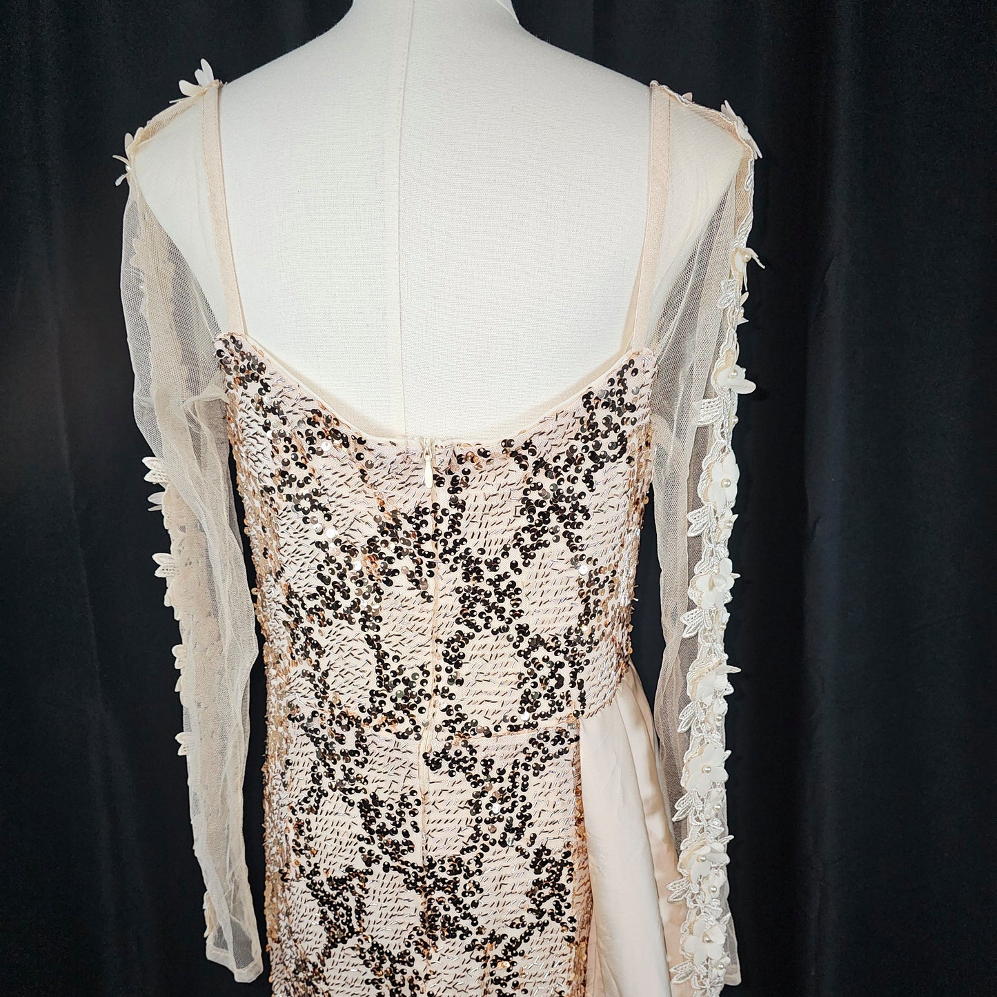 Glimmering Gold Goddess Gown - Shine On and Stand Out!