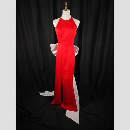 Crimson Couture: The Show-Stopping Siren Gown