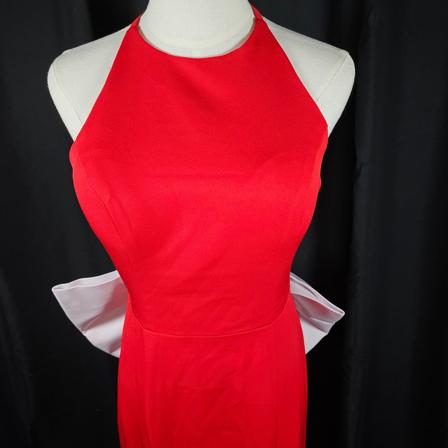 Crimson Couture: The Show-Stopping Siren Gown