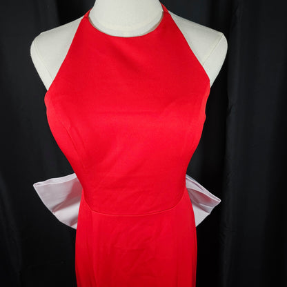 Crimson Couture: The Show-Stopping Siren Gown