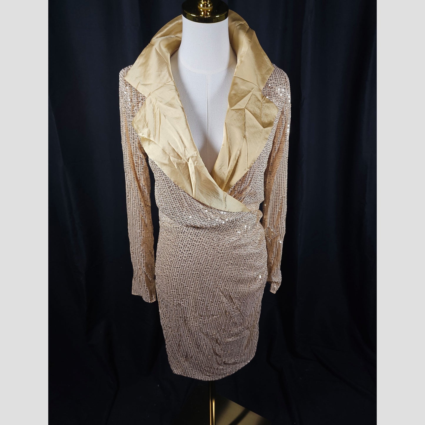 Gleam Queen Sequin Dress: Dazzle Like It's 1999