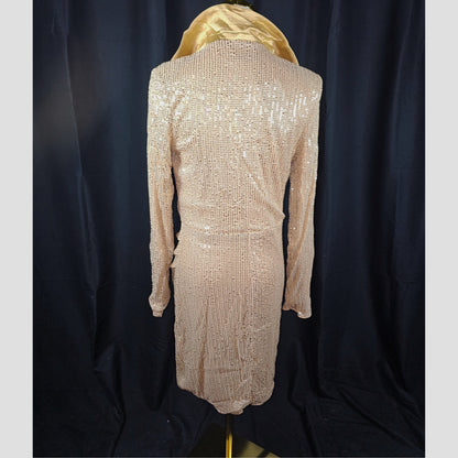 Gleam Queen Sequin Dress: Dazzle Like It's 1999