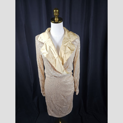 Gleam Queen Sequin Dress: Dazzle Like It's 1999