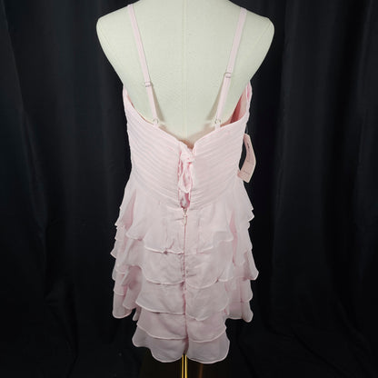 Sweetheart Ruffle Mini Dress: Flirty & Fabulous
