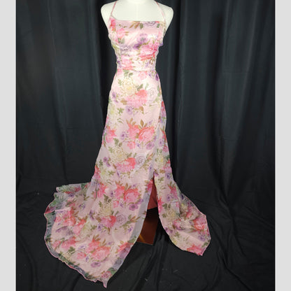 Garden Party Goddess Floral Maxi Dress