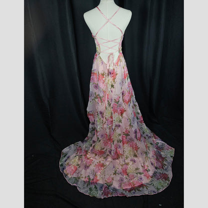 Garden Party Goddess Floral Maxi Dress