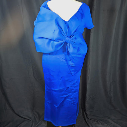 Royal Blue Majesty: The Dress That Commands Attention
