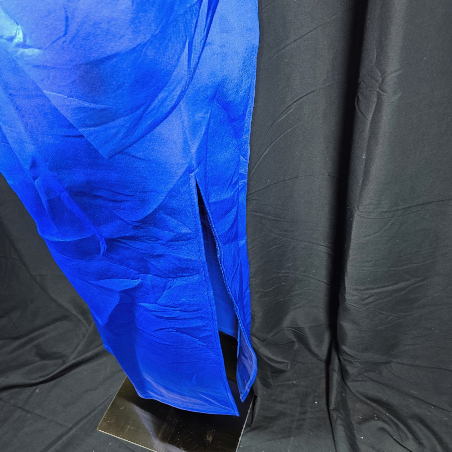 Royal Blue Majesty: The Dress That Commands Attention