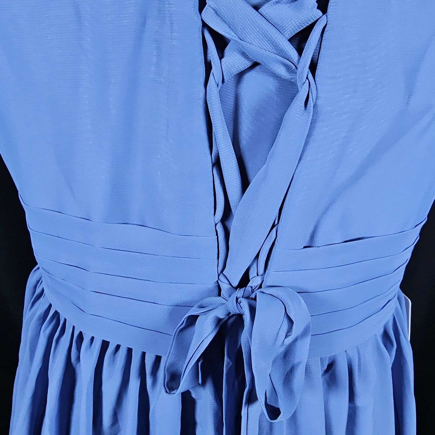 Serenity Slate Maxi Dress: Flow with a Twist!