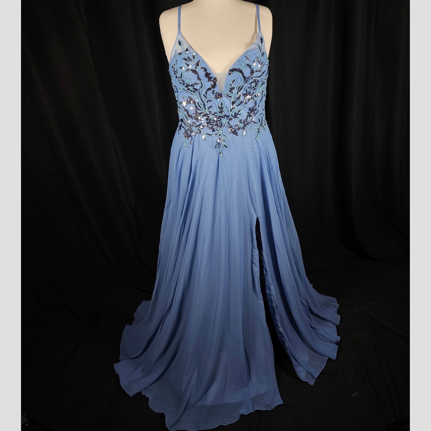 Whirlwind Charm A-Line Evening Gown