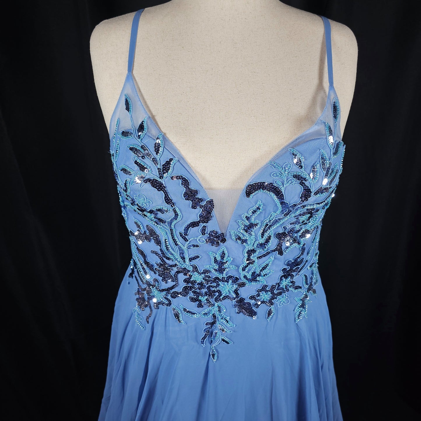 Whirlwind Charm A-Line Evening Gown