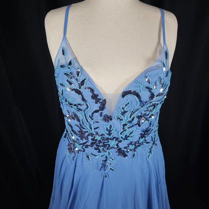 Whirlwind Charm A-Line Evening Gown