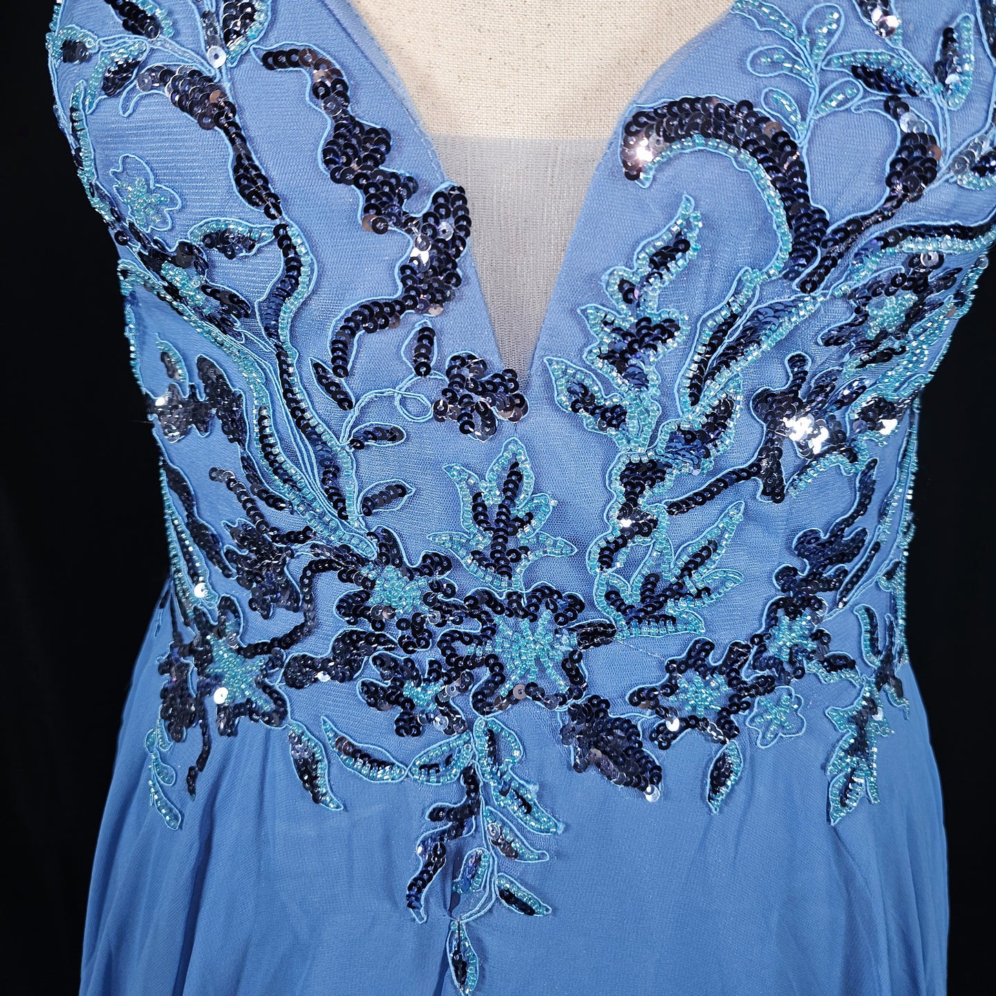 Whirlwind Charm A-Line Evening Gown