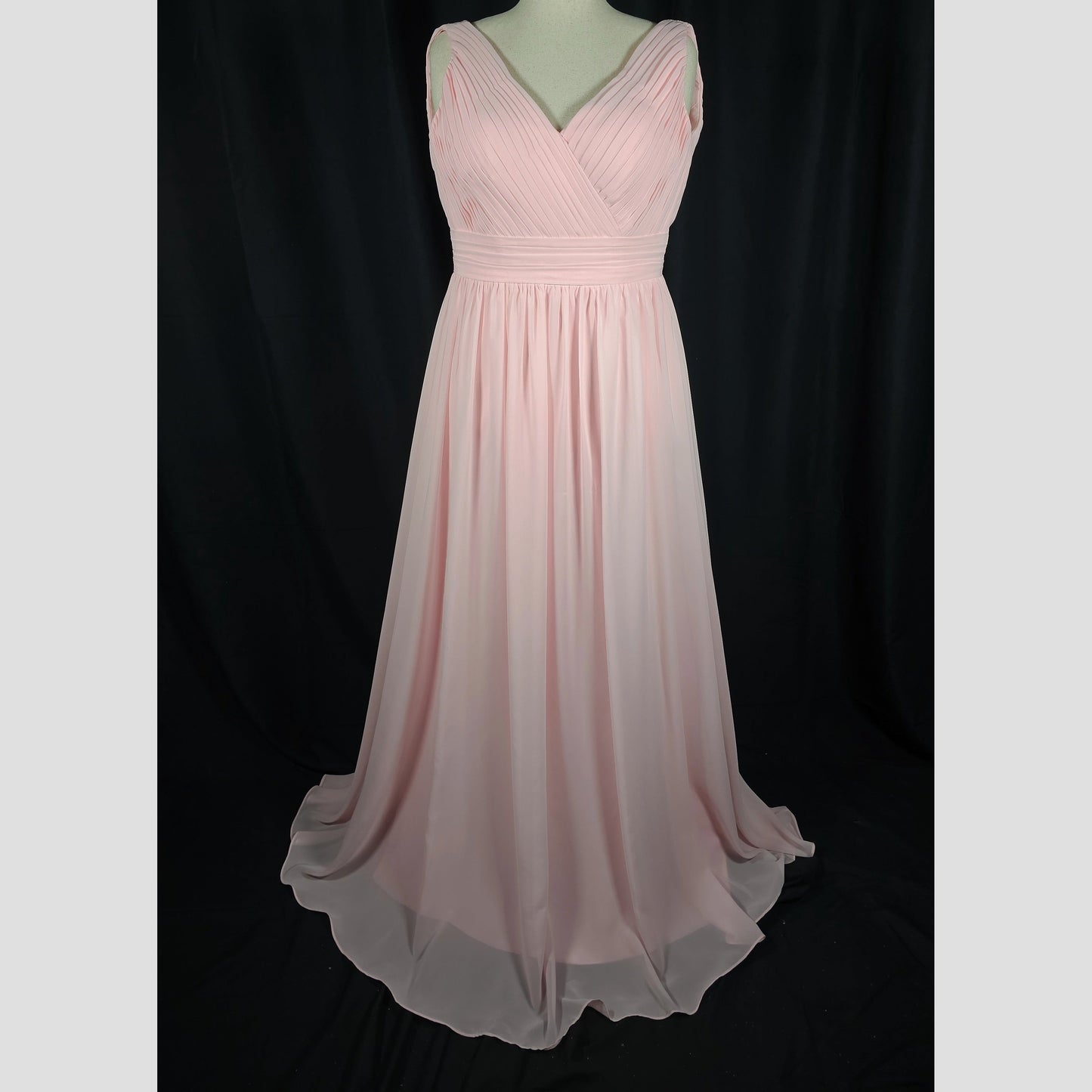 Dreamy Pink Chiffon Gown: Vibrant Allure for Every Occasion
