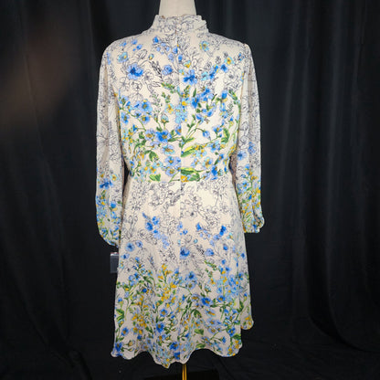 Maggie London Garden Party Delight: Floral Dress with a Twist