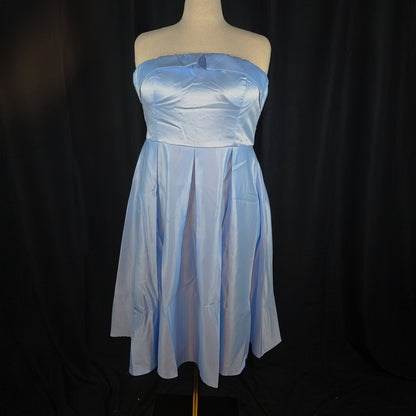Sky-High Dreams Strapless A-Line Dress