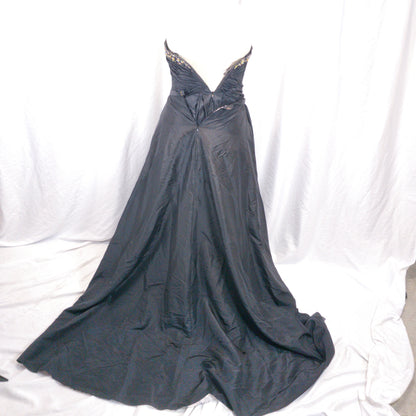 Dazzling Black Embellished Mini Dress for Sizzling Nights