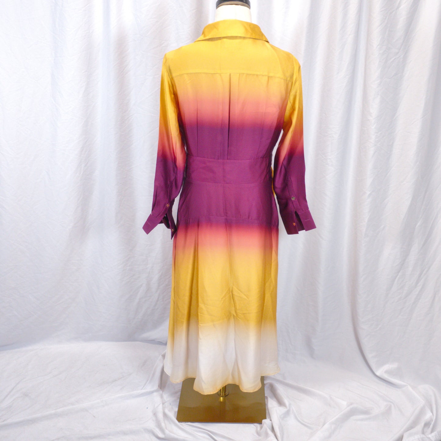 Sunset Satin Wrap Dress – Unleash Your Bold Spirit