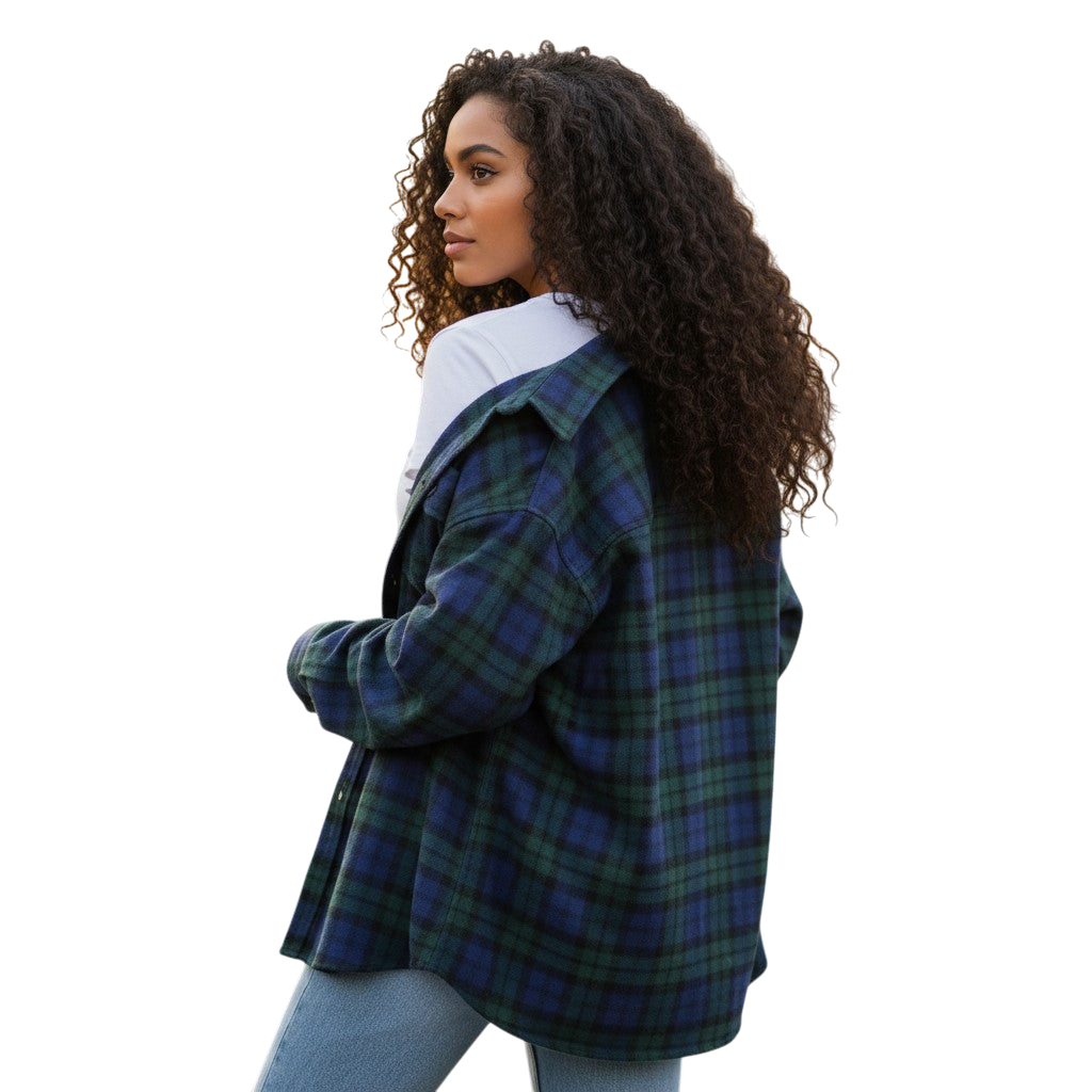 Tartan Sherpa Jack Watch - Cozy Plaid Adventure Buddy
