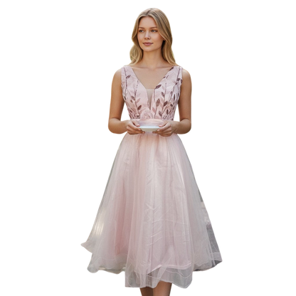Blush Blossom Party Dress: Dance Like Everyone's Watching