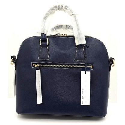 Saffiano Med. Domed Satchel