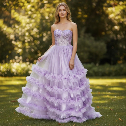 Dream Strapless Party Dress