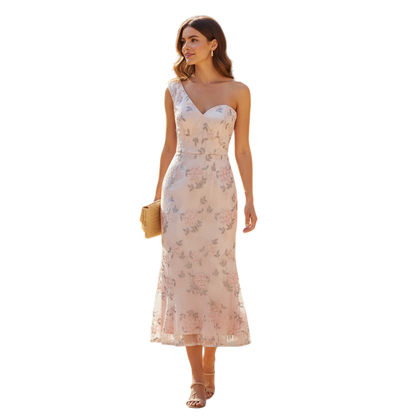 Whimsical Blooms Evening Gown: Elegance Meets Playfulness