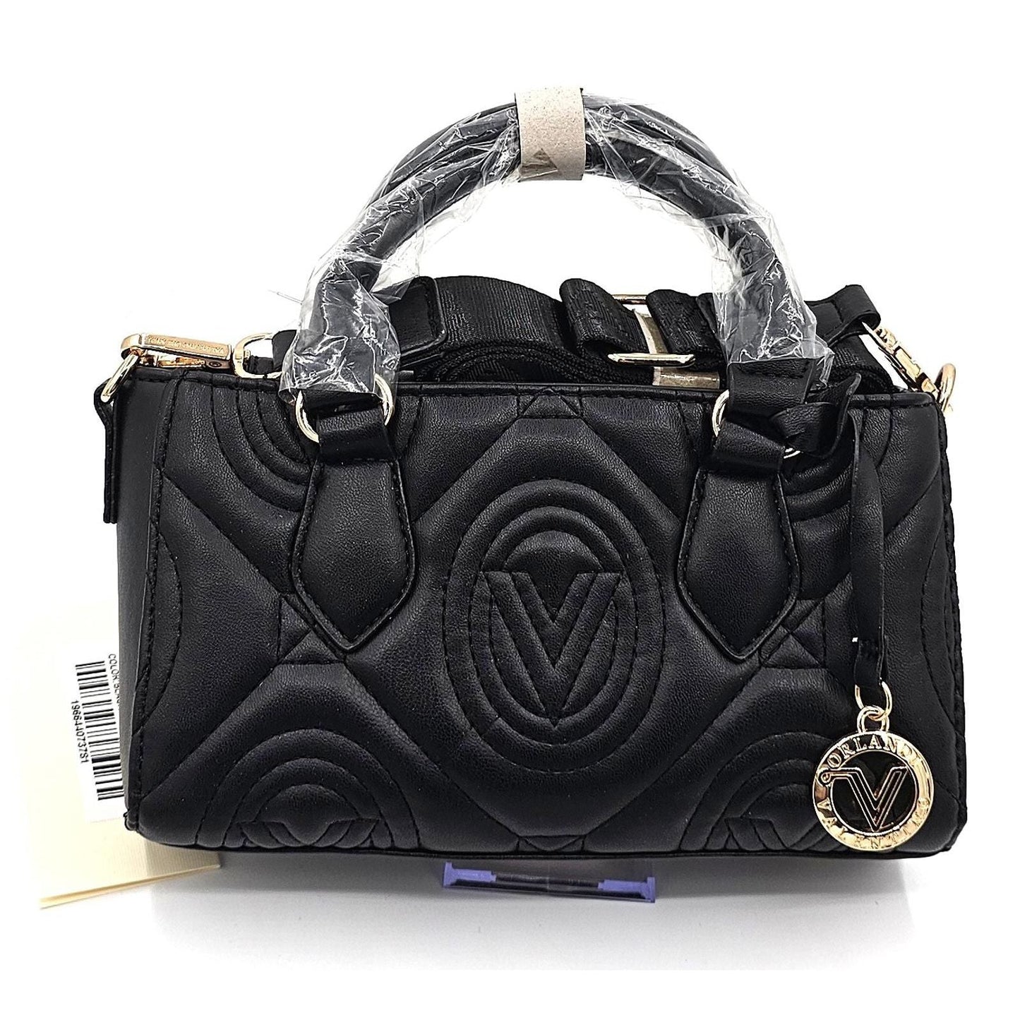 Vegan Leather Quilted Handbag