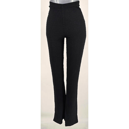 Sleek High-Waisted Casual Pants - Your New Leg Day MVP