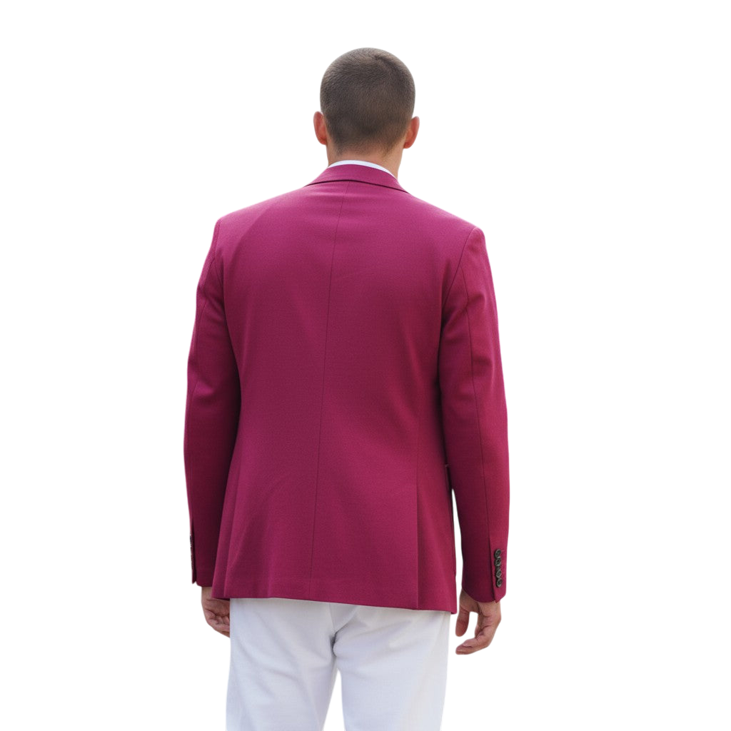 Fuchsia Power Blazer: Command Attention in Every Room!